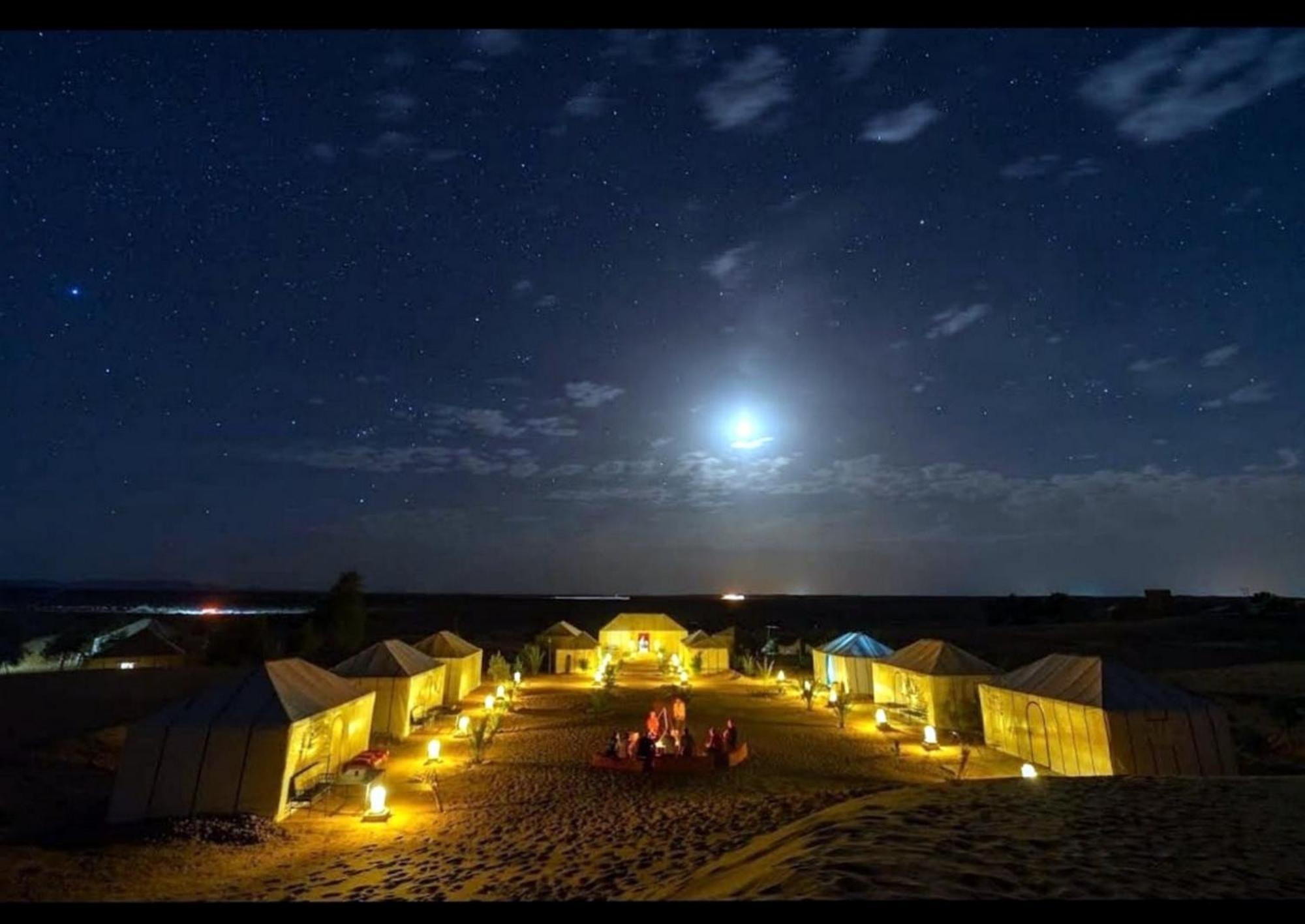 La Vallee Des Dunes - Auberge, Bivouacs Et Excursions Merzouga Eksteriør billede